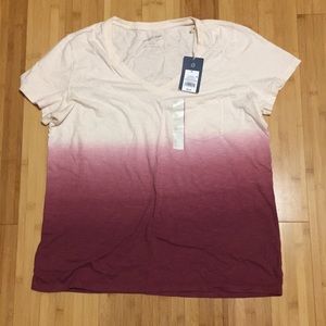 Multi colored t-shirt with pocket